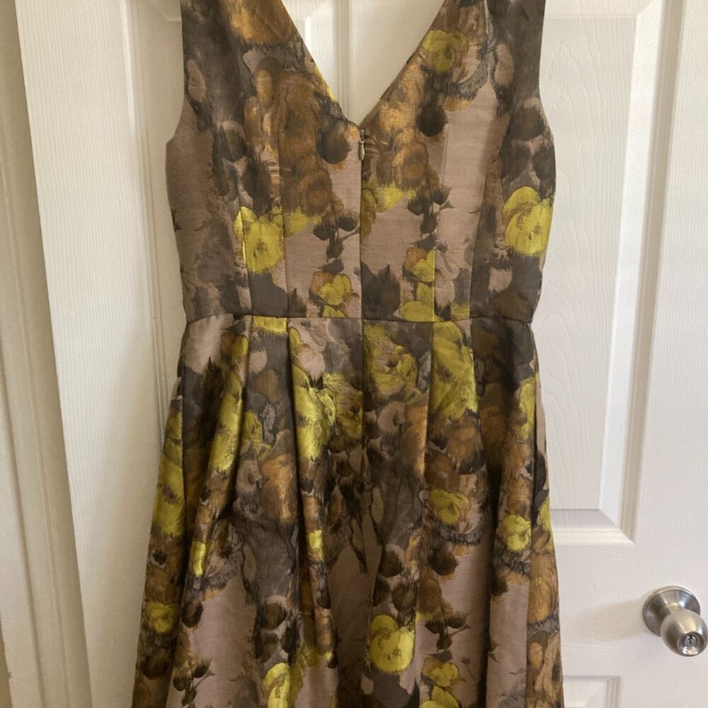 Adrianna Papell floral sleeveless dress - size 8 - Picture 4 of 5